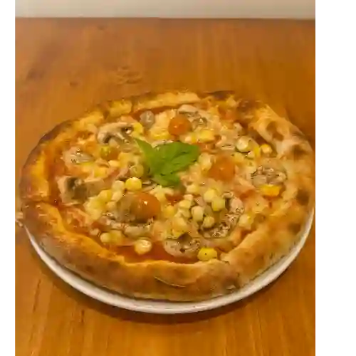 Pizza Maíz y Setas