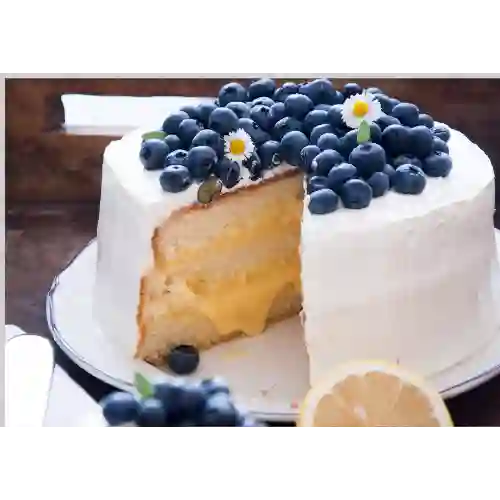 Torta de Arándanos y Limón