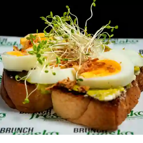 Tostada Huevo Aguacate