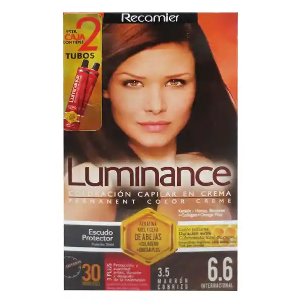 Tinte Luminance Lum Kit # 3.5 (int 6.6) Doble Tubo