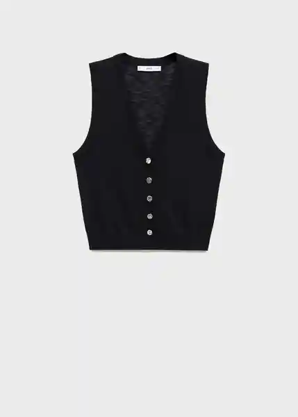 Chaleco Lucrecia Negro Talla S Mujer Mango