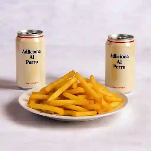 Adiciona Al Perro, Porcion De Papa + Gaseosa Por: