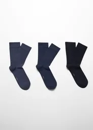 Calcetines Triblue Celeste Talla 42 Hombre Mango