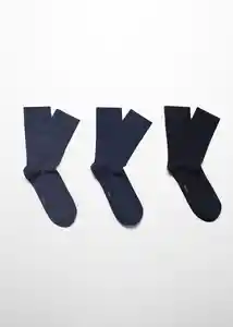 Calcetines Triblue Celeste Talla 42 Hombre Mango
