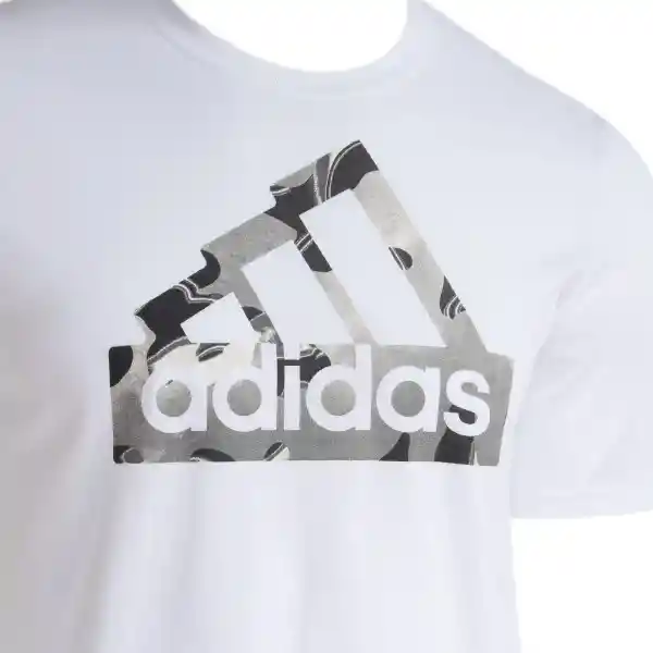 Adidas Camiseta Fi Camo T Hombre Blanco Talla XL IN7948