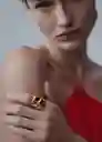 Anillo Mae Oro Talla L Mujer Mango