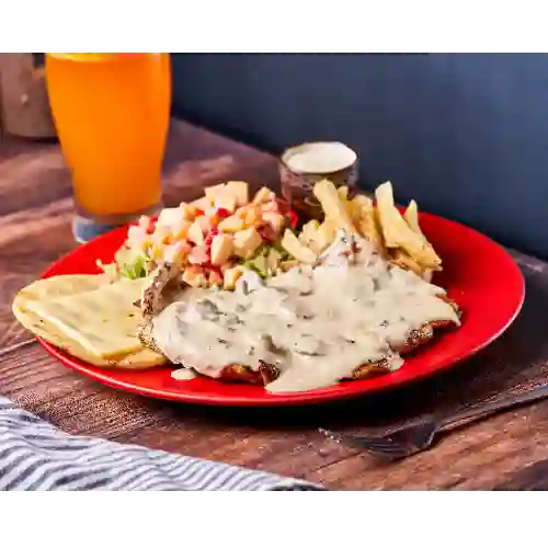 Pollo con Setas