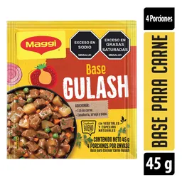 Base MAGGI para carne Gulash x 45g