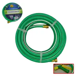 Play Garden Manguera 3 Capas Pvc Cobre 5/8 Pulgadas x 25 ft