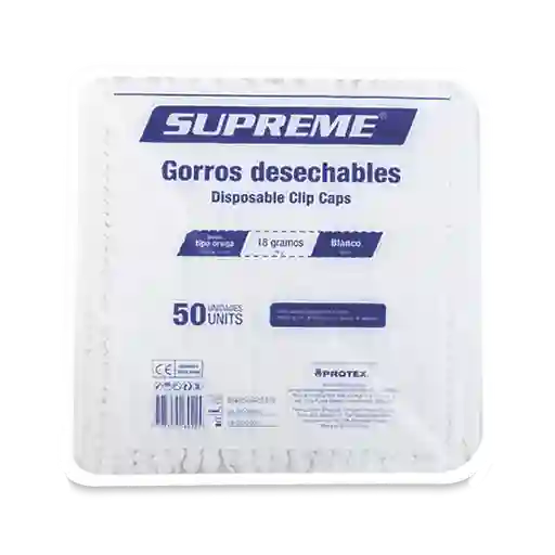 Supreme Gorro Oruga Blanco