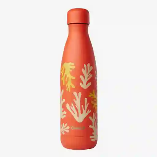 Qwetch Botella Isotérmica Coral Naranja 500 mL