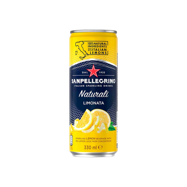 San Pellegrino Bebida Carbonatada Limonata 330 ml