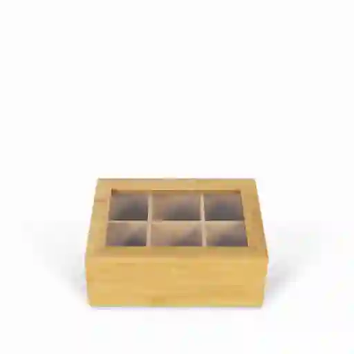 Caja Para té en Bambú Ambiente Gourmet