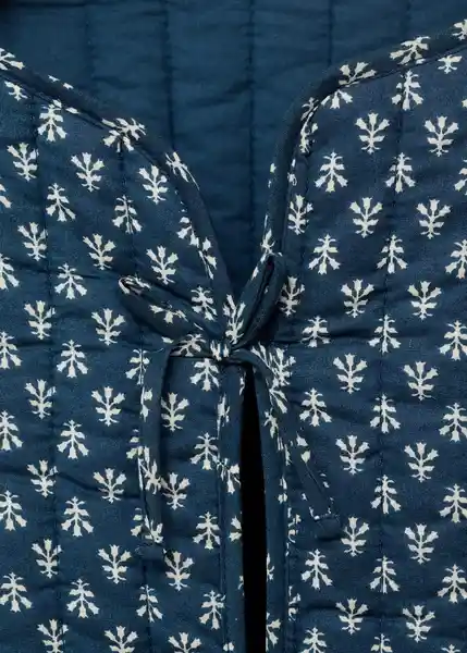 Chaqueta Yas Navy Talla 06 Niña Mango