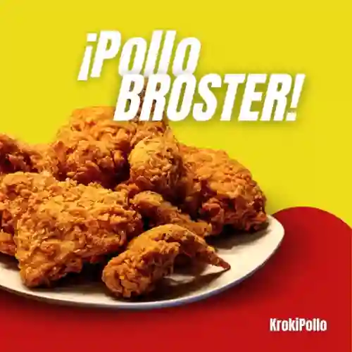 Medio Pollo Broaster