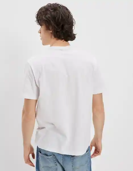 Camiseta Hombre Blanco Talla X-SMALL 400386121564 American Eagle