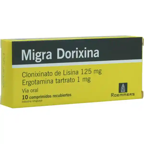 Migra Dorixina (125 mg / 1 mg)