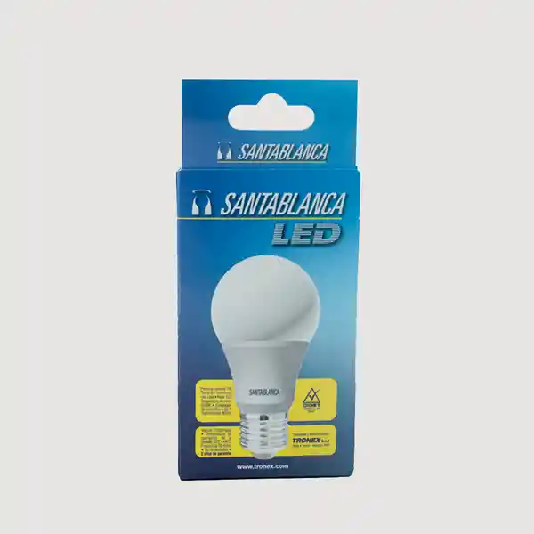 Santablanca Bombillo Led A60 7W 10000H