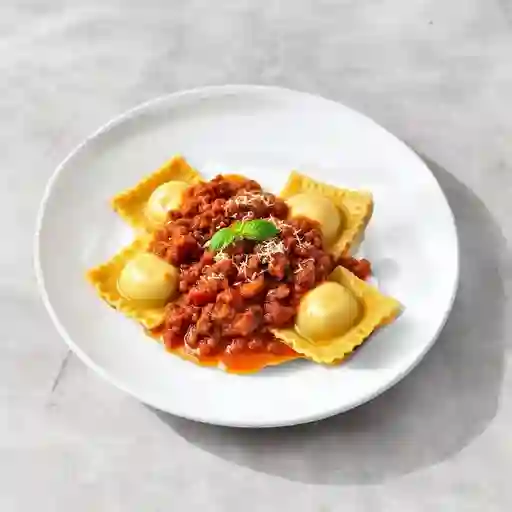 Ravioli Quesos De Bufala Y Enmental