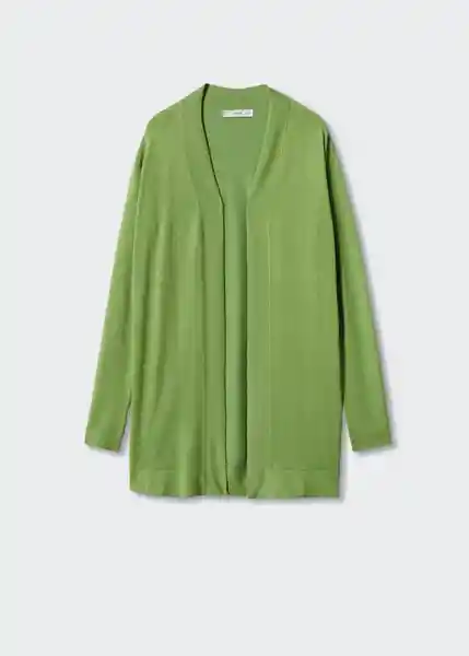 Cárdigan Alma Verde Talla XL Mujer Mango