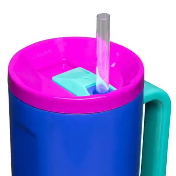 Corkcicle Vaso Térmico Cruiser Con Asa Los 80s 40 Oz