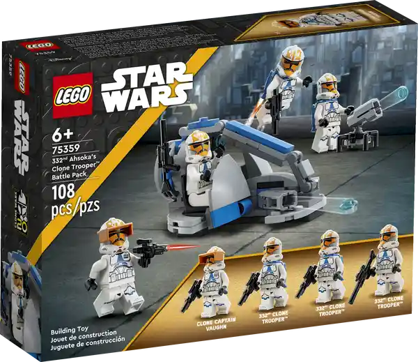 Juguete de Construcción Soldados Clon de la 332 de Ahsoka Lego