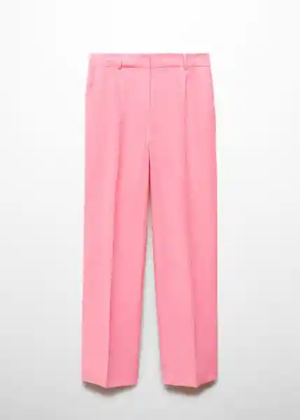 Pantalón Margot Rosa Talla 36 Mujer Mango