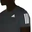 Adidas Camiseta Own The Run Tee Para Hombre Gris Talla L