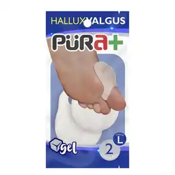 Pura + Protectores de Juanete Pulgar Talla L