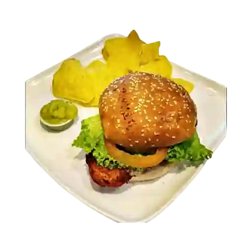 Hamburguesa de Chicken BBQ