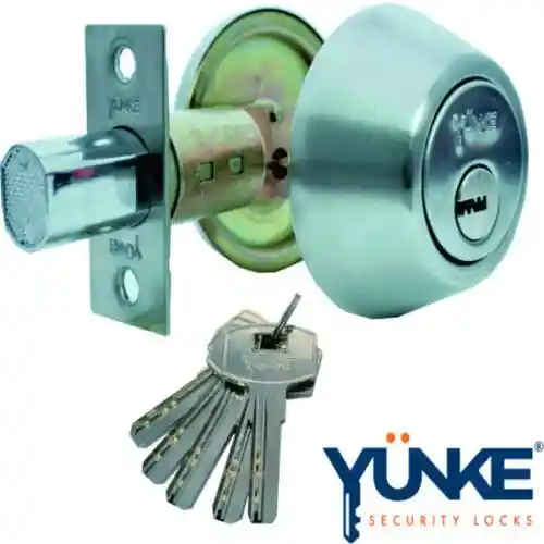 Yunke Cerrojo de Sobreponer Llave-Llave Satin