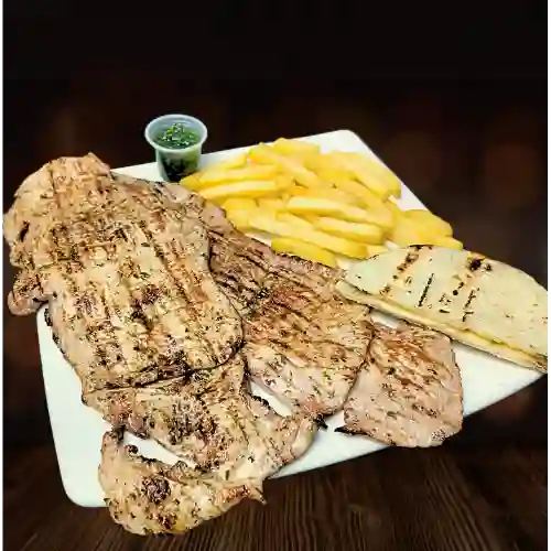 Asado de Carne de Cerdo Completo