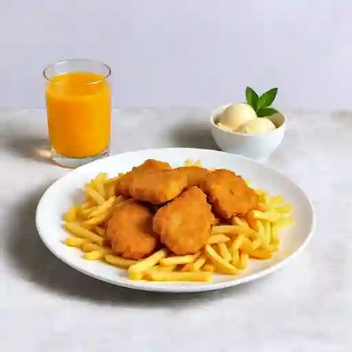 Plato Con Nugget