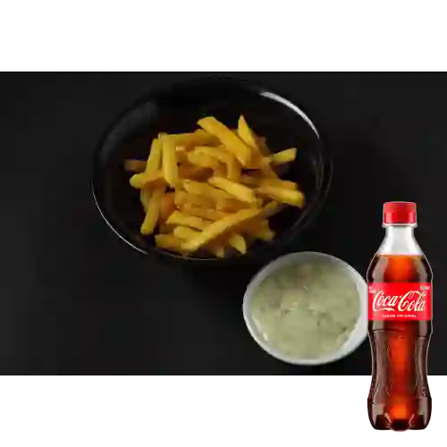 Combo Papas a la Francesa + Coca Cola Original 400 ml