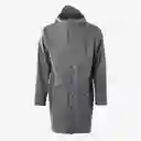 Inkanta Chaqueta Larga Rains Gris Talla XXS/XS