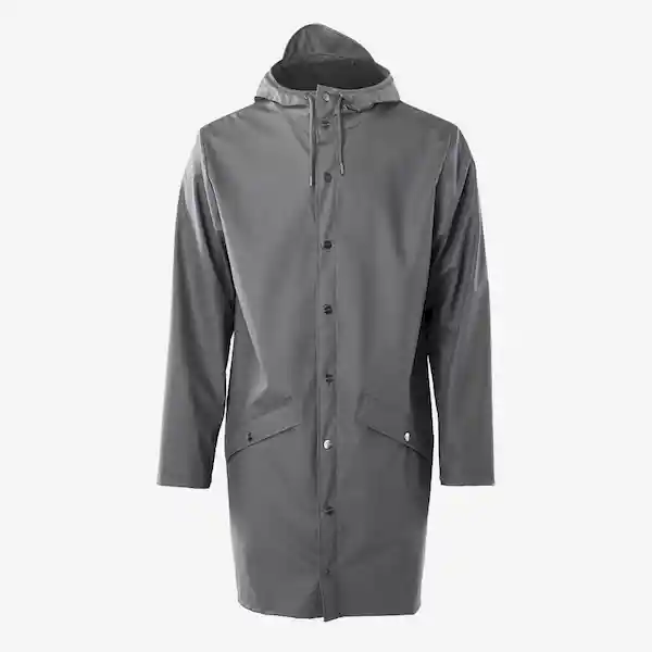 Inkanta Chaqueta Larga Rains Gris Talla XXS/XS