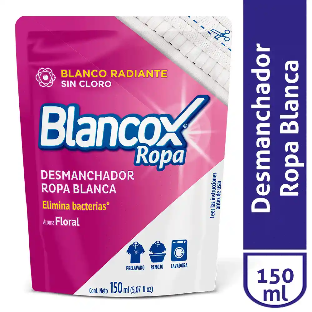 Blancox Limpiador Desmanchador Para Ropa Blanca