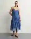 Vestido Mujer Azul Talla Small 8677421 American Eagle