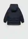 Abrigo Anorak Enzo Navy Talla 13 Niños Mango