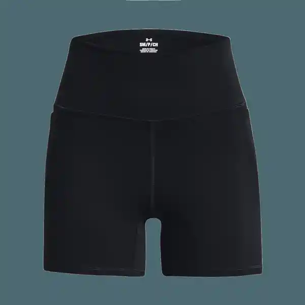 Under Armour Short Meridian Middy Para Mujer Negro Talla XS