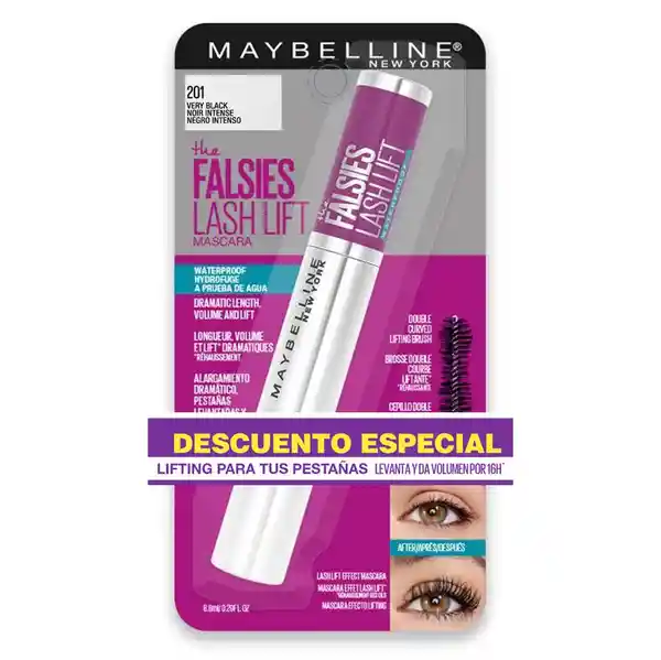 Maybelline Pestañina Lash Lift Waterproof