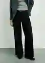 Jean Annie Tejano Negro Talla 38 Mujer Mango