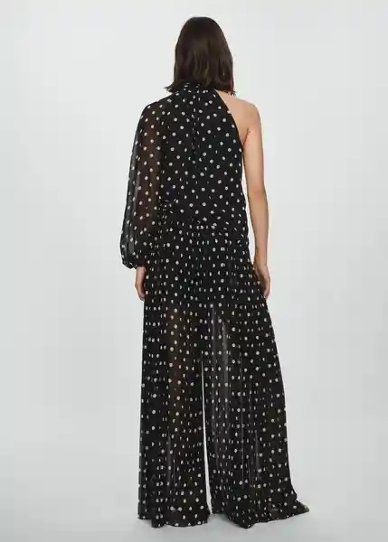 Pantalón Adela Negro Talla XS Mujer Mango