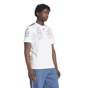 Adidas Camiseta Lifestyle de Hombre Blanco Talla M