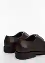 Zapatos Lite Napa Marrón Talla 39 Hombre Mango