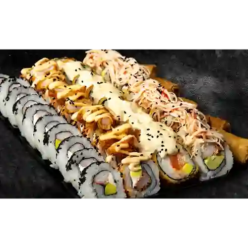 Combo Mr Sushi + 2 Bebidas Personales