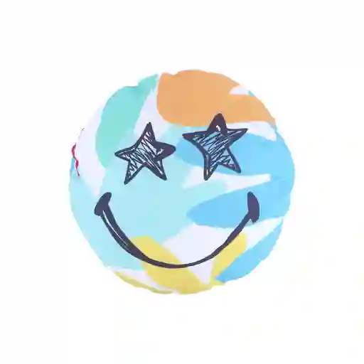 Cojín Redondo Star Eye Smiley World Miniso