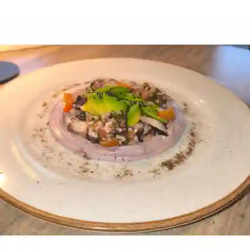 Pulpo al olivo