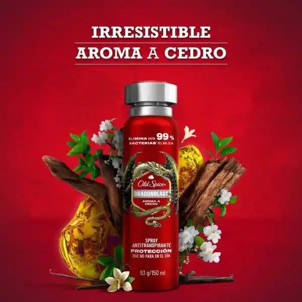 Antitranspirante en Spray Old Spice Dragonblast 93 g