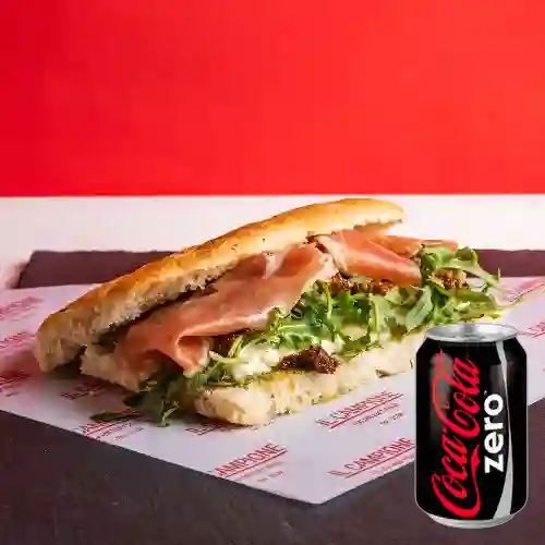 Combo Panini Piacere + Coca-Cola Zero 235 ml